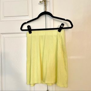 American Eagle Yellow Mini Skirt